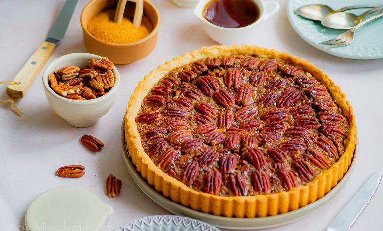 Tarte aux noix de pécan (pécan pie)