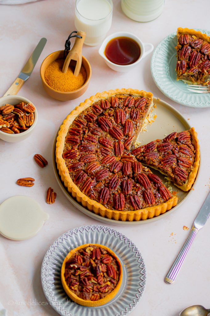 recette tarte canadienne aux pecanes