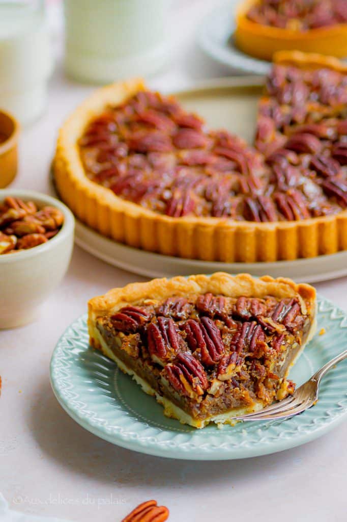 recette tarte aux noix de pécan vanille