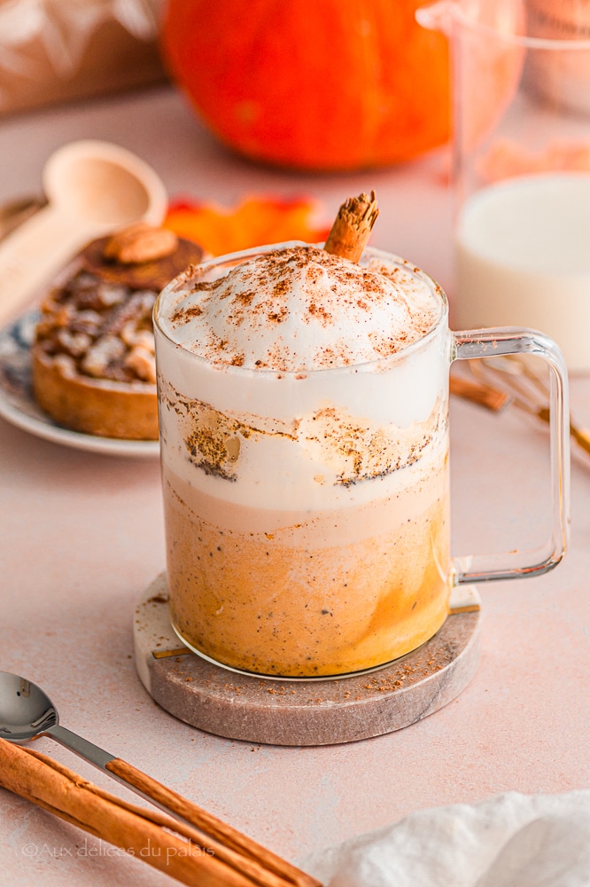 Le Café latte, pumpkin spice latte : recette maison