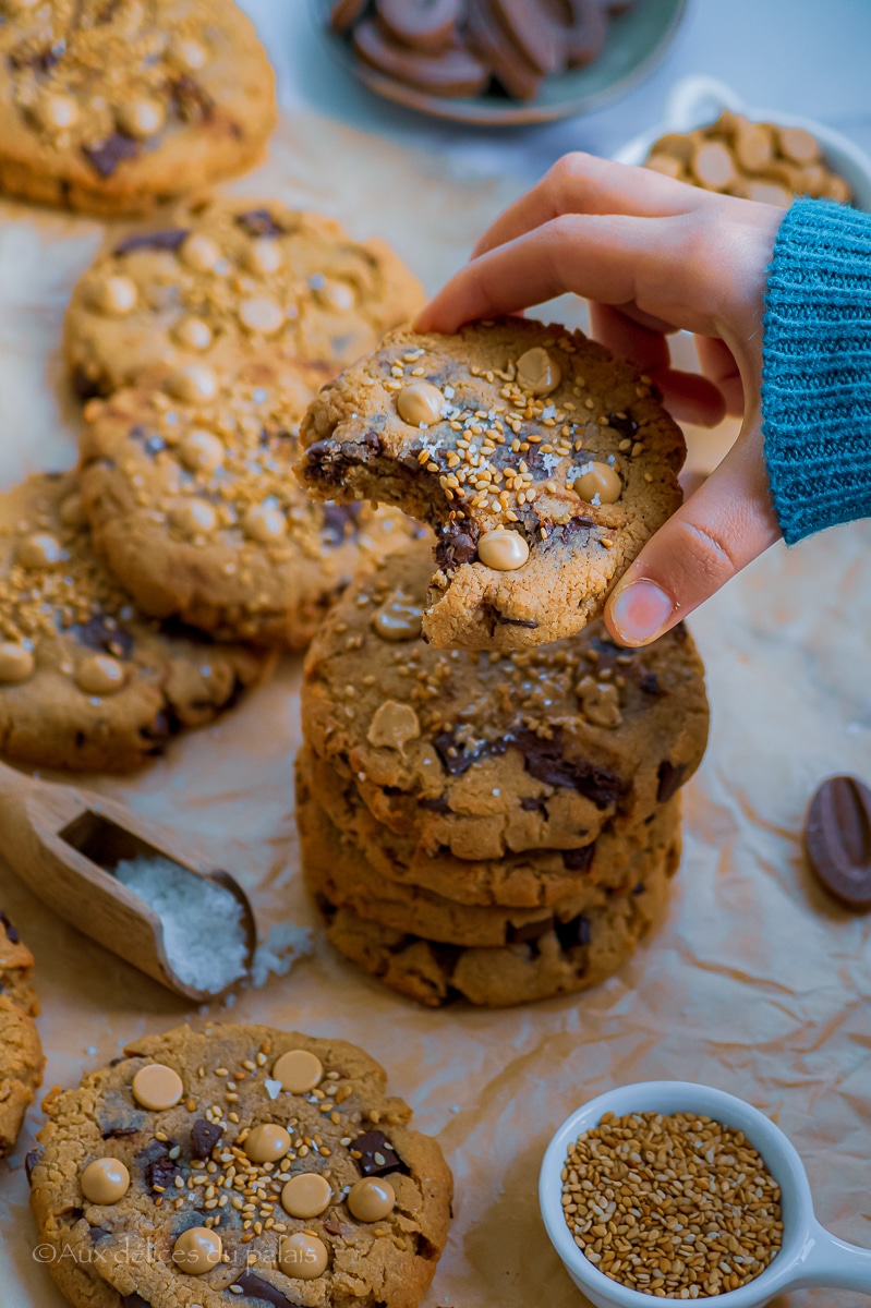 Chewy cookies recette des cookies moelleux