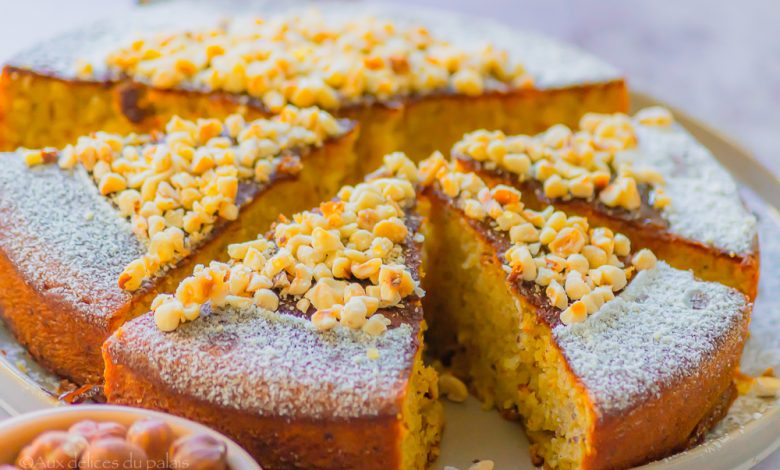 recette gâteau fondant aux noisettes