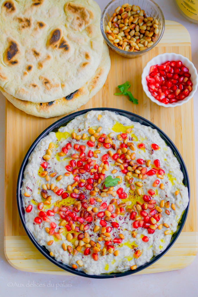 baba ghanouj-baba ghanoush-mtabel libanais