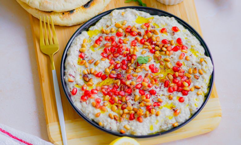 Caviar d'aubergine grillée au tahiné (Mtabbal)