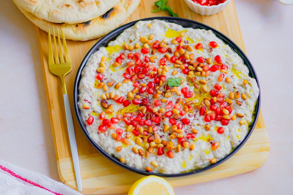 Caviar d'aubergine grillée au tahiné (Mtabbal)