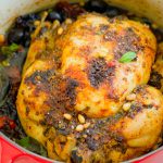 Recette poulet rôti au pesto au four