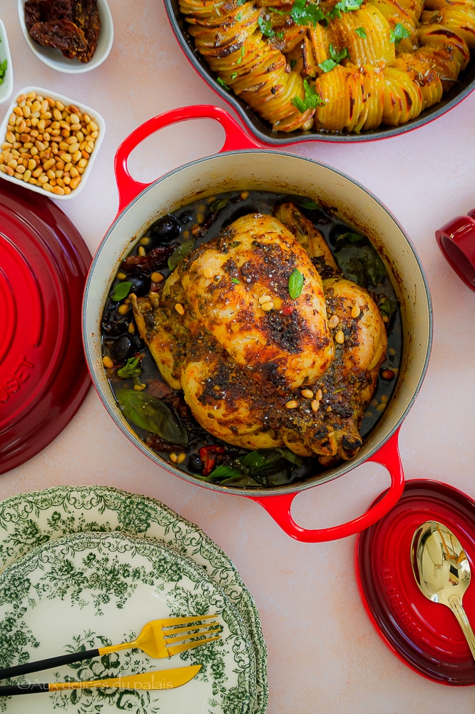 poulet roti à l'italienne