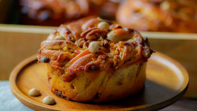 Babka caramel au beurre salé et noix de pécan