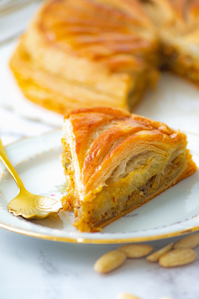 recette galette des rois pâte feuilletée inversée 