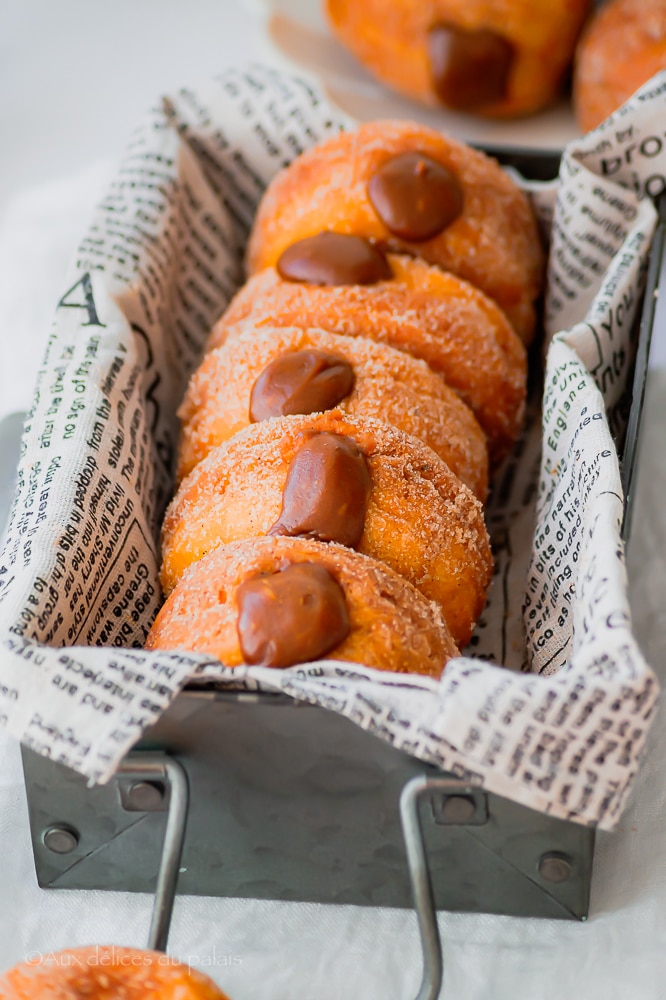 Beignets aux spéculoos extra moelleux