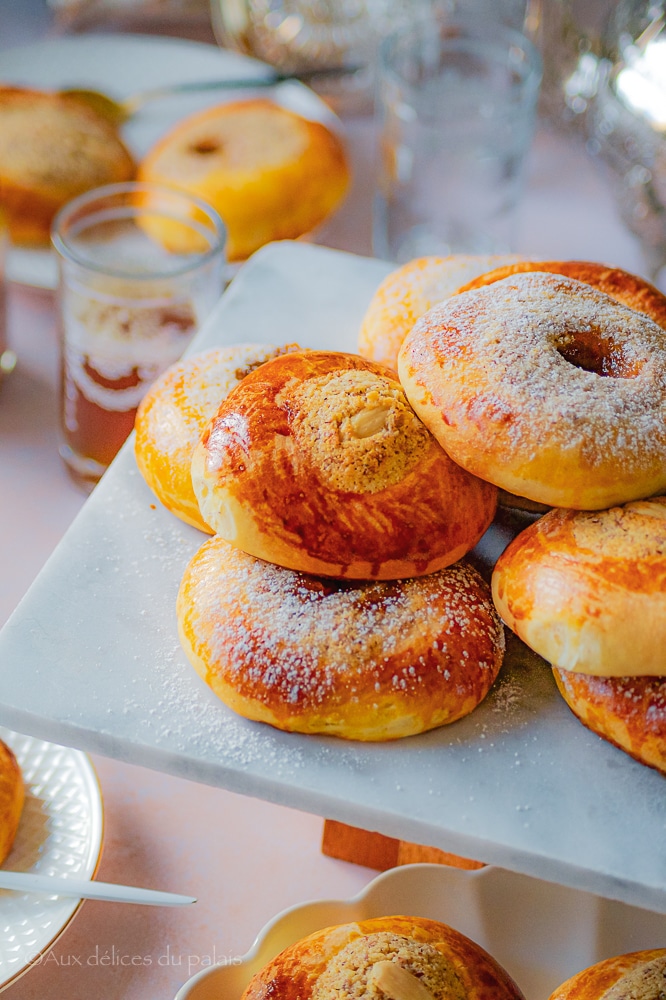 Brioche à la crème d'amandes ultra moelleuse