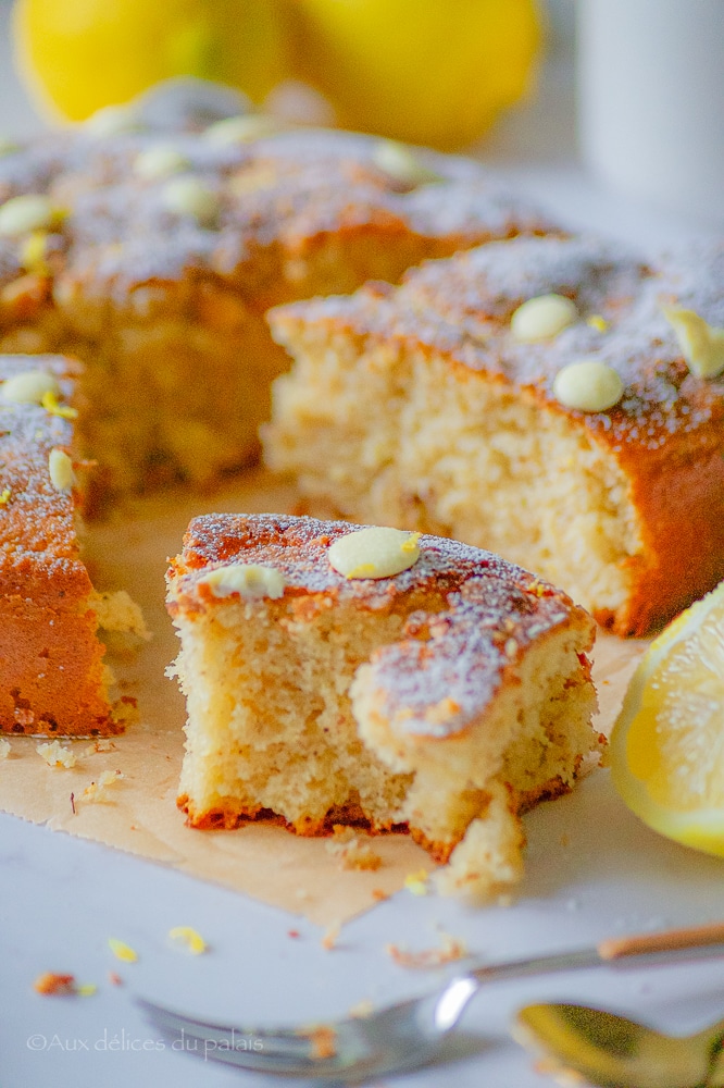 recette gâteau fondant au citron 