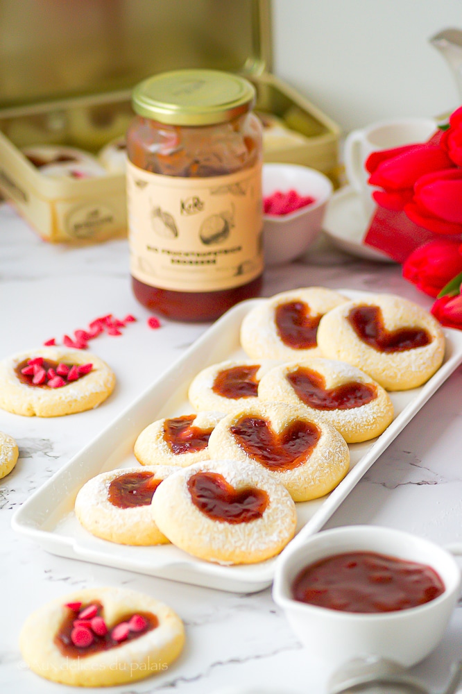 recette sablés coeur saint Valentin