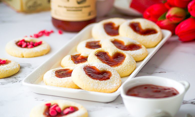 Recette sablés coeur à la confiture ultra fondants