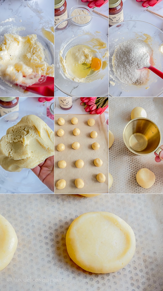 Recette sablés amandes vanille facile
