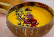 Velouté onctueux de courge rôtie au four