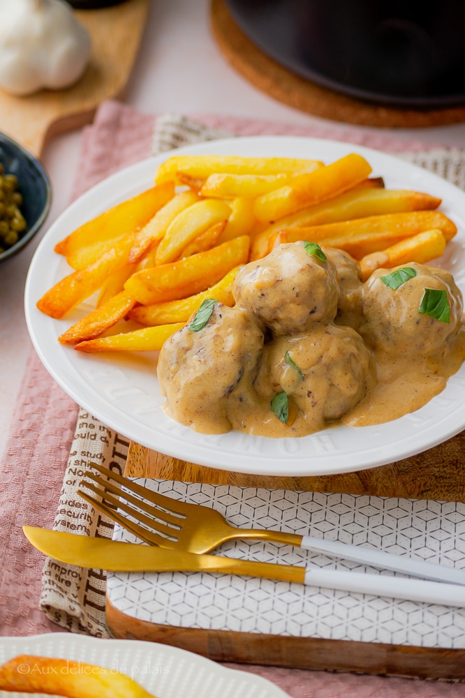 recette boulettes viande de boeuf à la crème