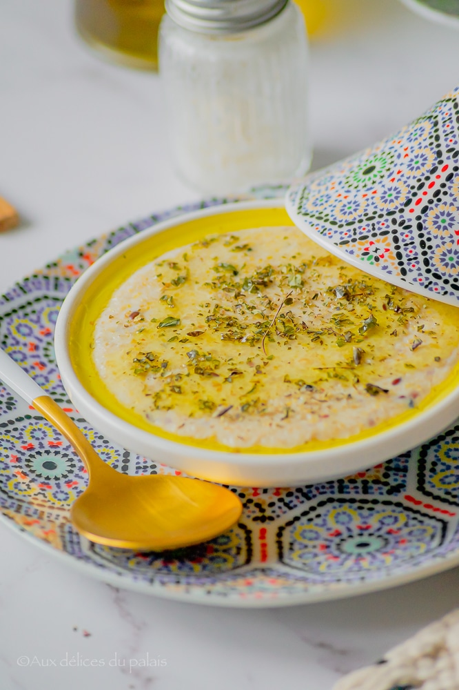 recette soupe à la semoule d'orge pour ramadan 
