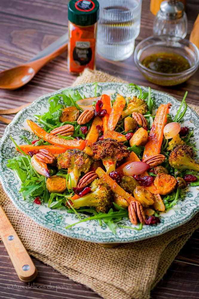 recette salade composée et légumes