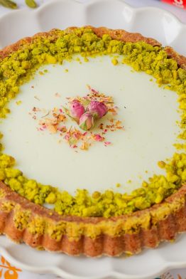 Basboussa à la crème et lait concentré sucré