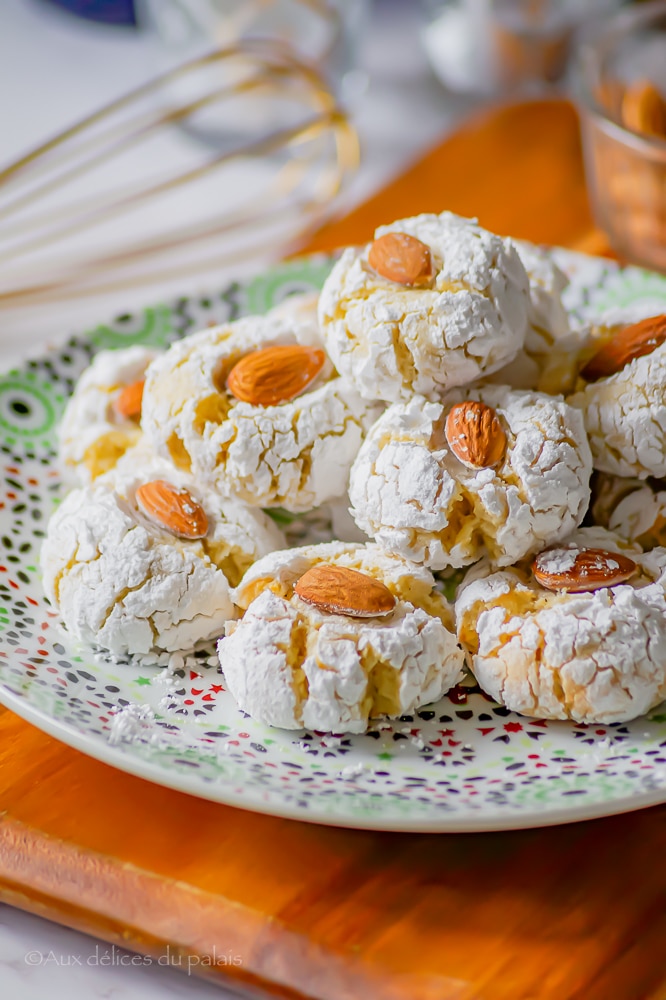 recette ghriba marocaine aux amandes et citron
