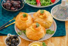 Pastilla au poisson et aux fruits de mer