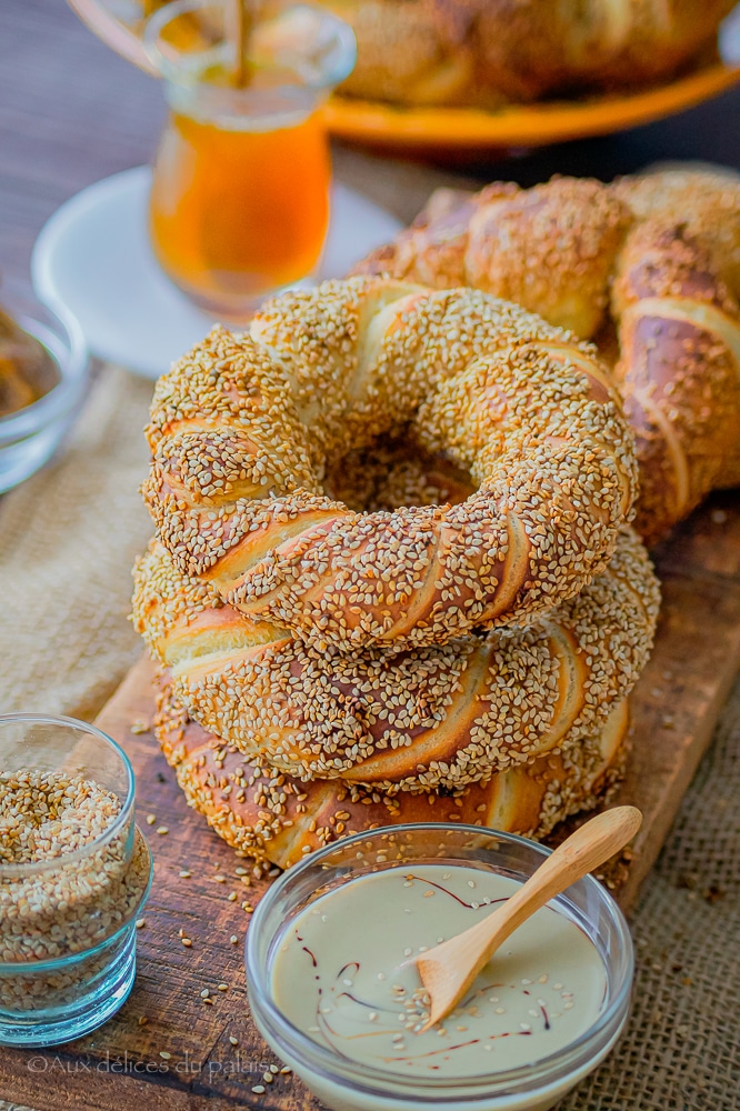 Simit pains turcs aux graines de sésame