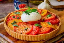 Tarte tomate pesto et mozarella