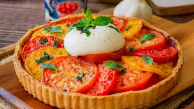 Tarte tomate pesto et mozarella