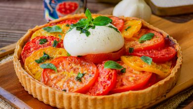 Tarte tomate pesto et mozarella