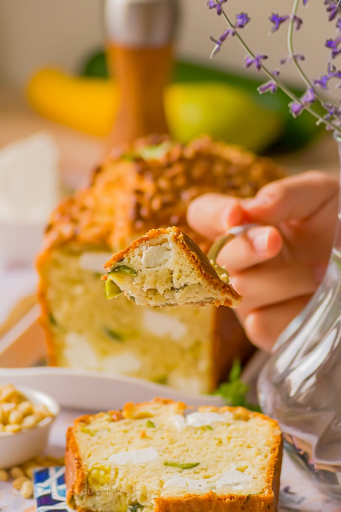 recette cake salé parmesan courgette