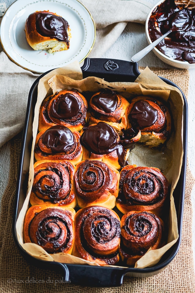 délicieuse recette de brioche cinnamon rolls