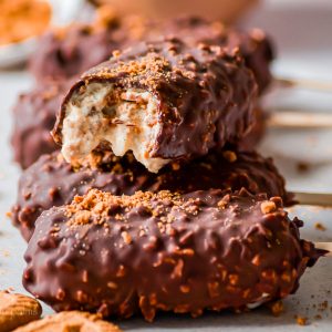Recette Magnum Spéculoos glaçage rocher