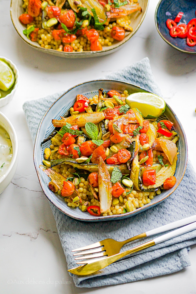 couscous perlé recette libanaise