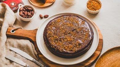 Gâteau au chocolat (sans beurre, sans farine et sans sucre)