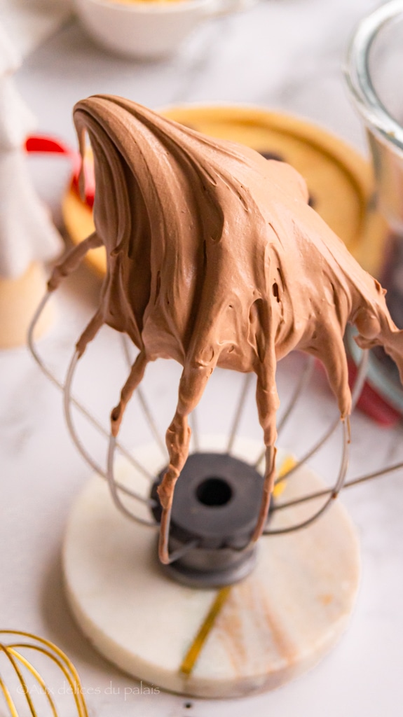 Ganache montée au chocolat noir de Cyril Lignac