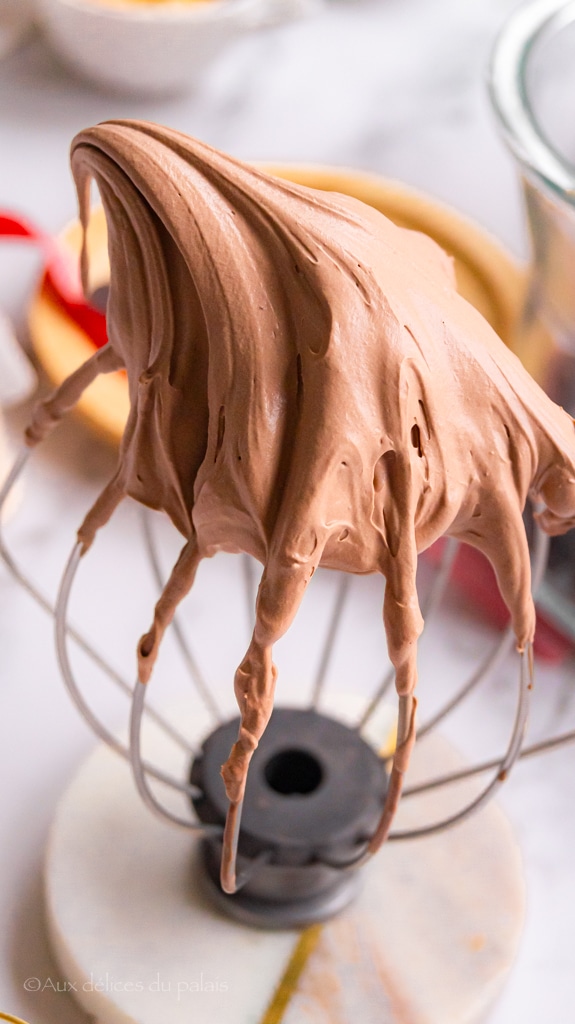 la meilleure ganache montée au chocolat noir pour pâtisserie 