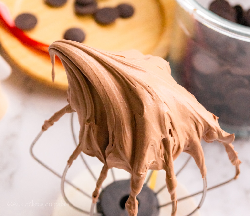 Ganache montée au chocolat noir de Cyril Lignac