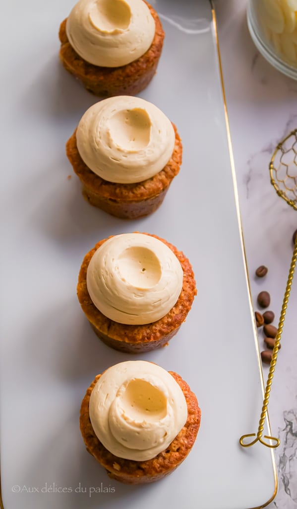 cupcakes à la gancahe montée 