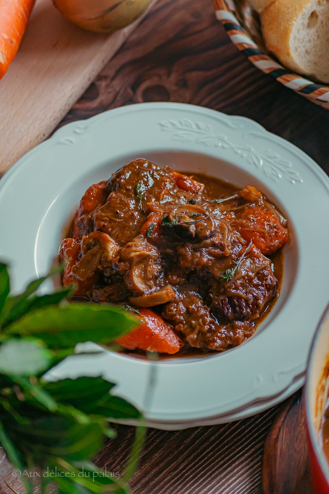 Boeuf bourguignon traditionnel de Philippe Etchebest