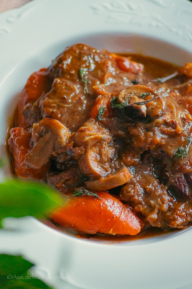 Boeuf bourguignon traditionnel facile