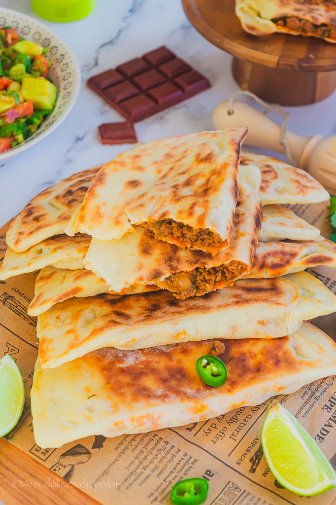 Galette à la viande hachée à la mexicaine