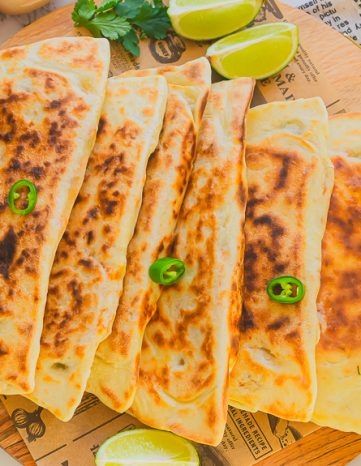 Galette à la viande hachée à la mexicaine