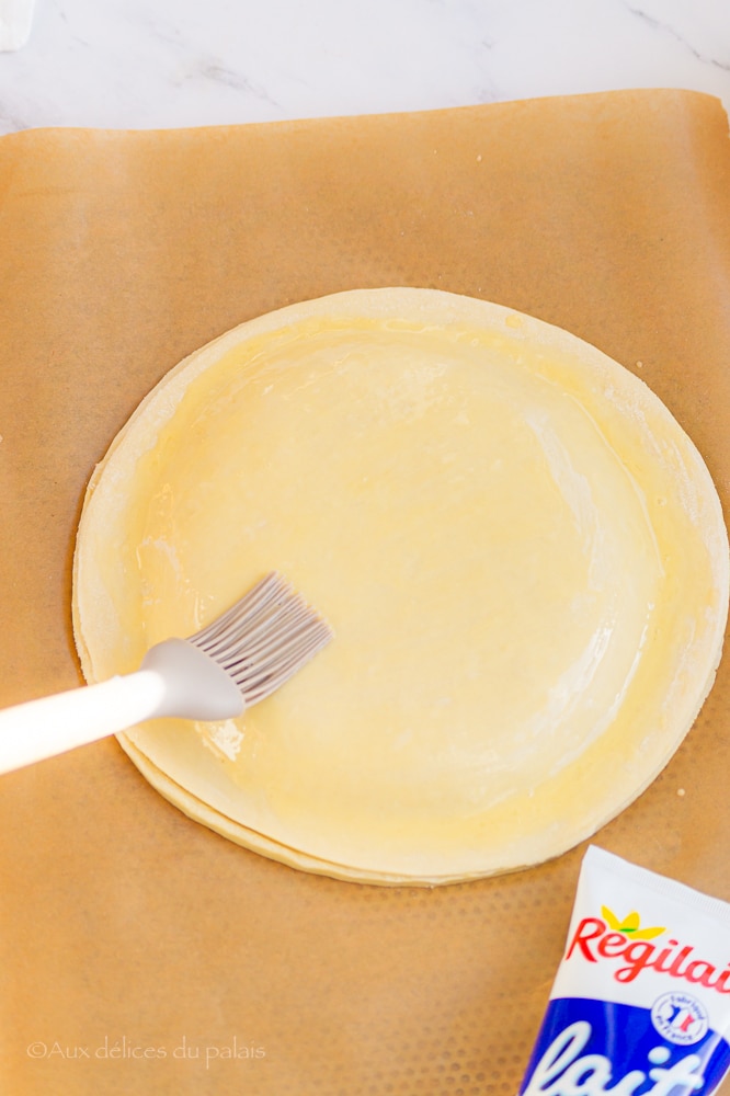 galette des rois au citron et chocolat blanc