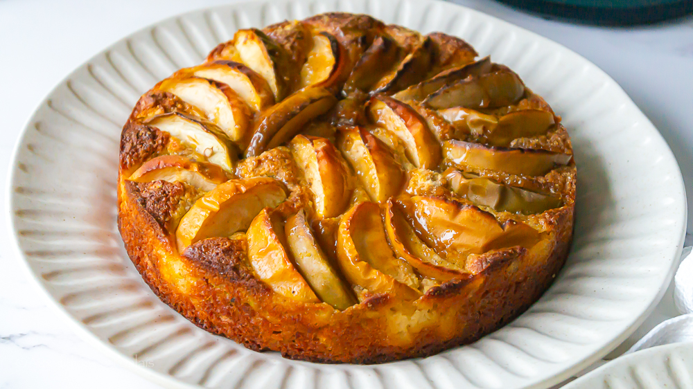 Recette gâteau zéro déchet aux pommes