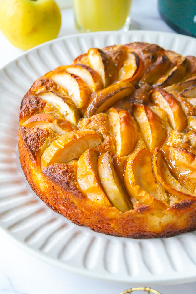 Recette gâteau zéro déchet aux pommes facile