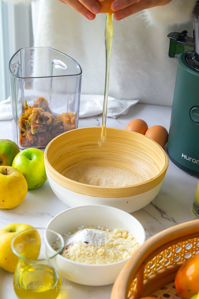 Recette de dessert à la pomme zéro déchet