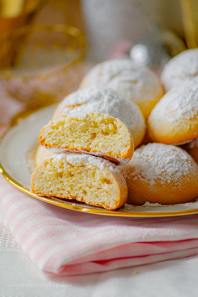 Sablés fondants au fromage à la crème 