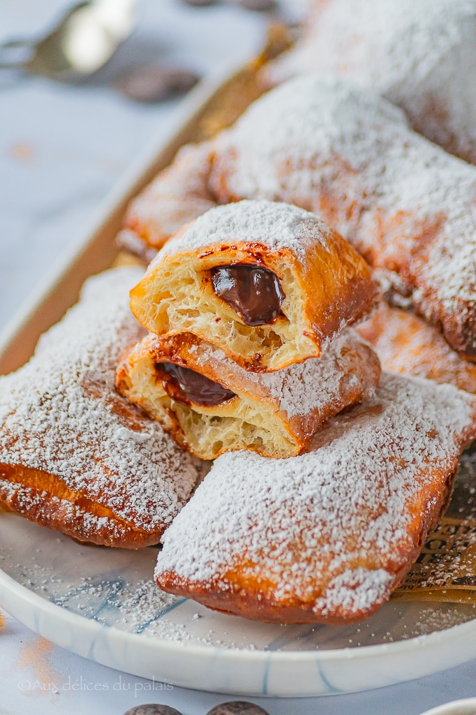 Beignets au chocolat de la Nouvelle Orléans