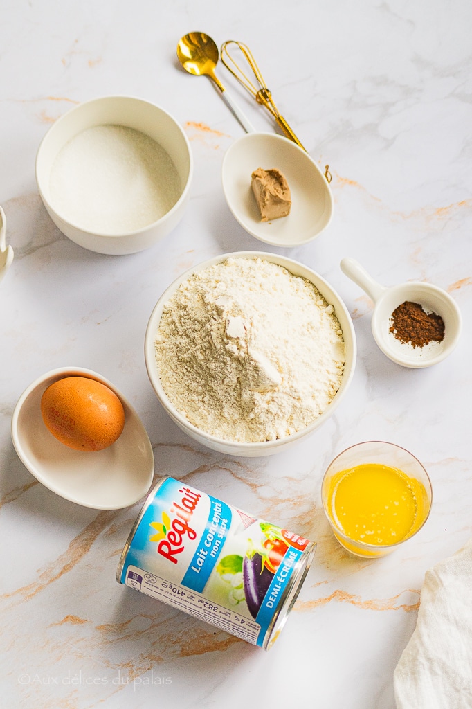 beignets au lait concentré non sucré